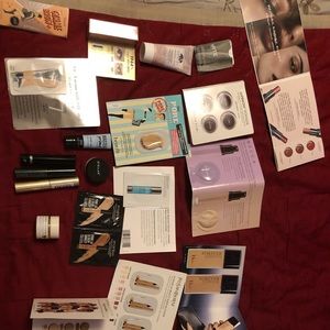 A bundle of 20 piece sample high end products